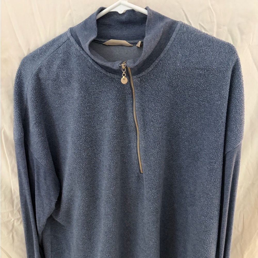 Women’s Soft Surroundings 1/4-Zip Tunic Sweater